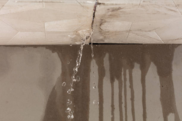 Professional Sewage Cleanup technician working in Wimberley, TX